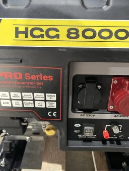 Hahn & Sohn Benzínová elektrocentrála HGG 8000 X3 - 5