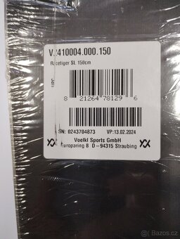 VÖLKL Racetiger SL + vázání Marker rMotion3 12 GW,150cm - 5