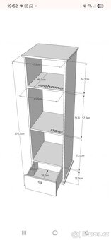 Skříň, komoda, knihovna - 5