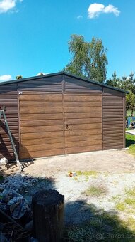 Plechová garáž 5x6m - 5