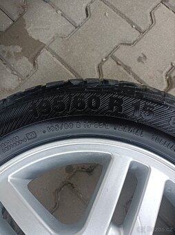 ALU kola 4x108, 195/60 R15 - 5
