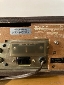 Prodám Sony receiver STR 230 - 5