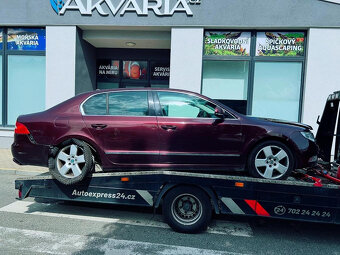 Vůz na náhradní díly Škoda Superb 2 sedan 2010 CBBB LQT LF3X - 5