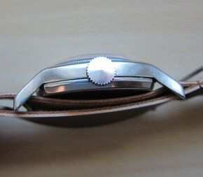 První československé pilotní letecké hodinky LONGINES + box - 5
