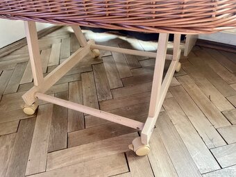 Proutěný koš na miminko - 5