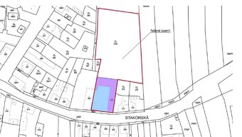 Prodej st. pozemků 4.428 m2 pro 5 – 7 RD u Ml. Boleslavi. - 5