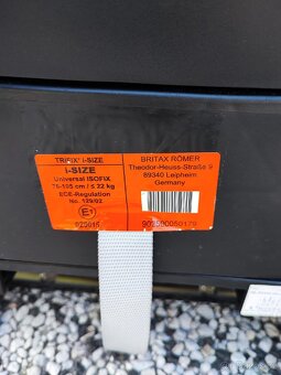 Autosedačka Britax Römer TRIFIX 2 i-Size Blue Marble 2021 - 5