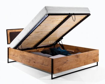 Postel s roštem (140x200cm) - 5