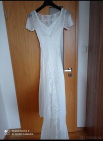 Krajkové svatební šaty - 5