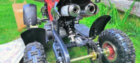 Nová červená dětská čtyřkolka 50ccm DRG - 5