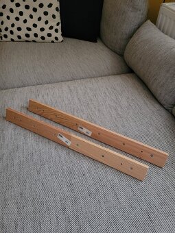 Dva nové věšáky HOVOLM zn. IKEA, 57x5x5 cm - 5