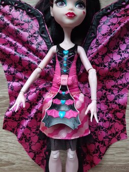 Mattel - Monster High Netopýrka Draculaura - 5