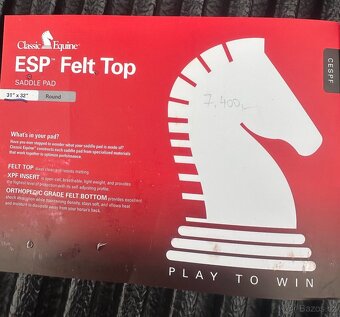 Westernová podsedlová deka Classic Equine ESP - 5