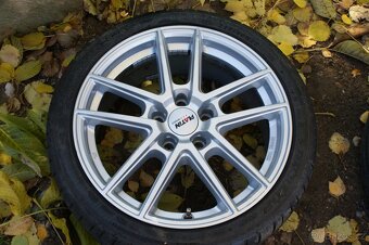 alu R17 na VW Seat Skoda Audi 5x112 pneu 215/45/17 hezká - 5