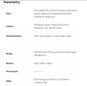 Gravel kolo NS BIKES RAG + 3 RAW - 5