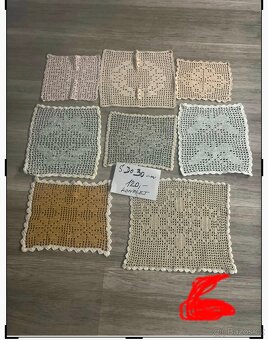 Háčkované dečky-ruční práce - 5