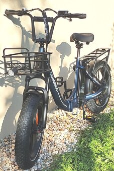 Elektrické skládací kolo FAT BIKE ALUMINIUM rám 500W motor - 5