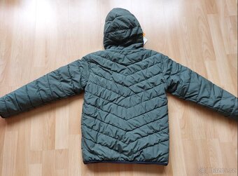 Nová zimní bunda, oboustranná, khaki maskáč, 152 - 5