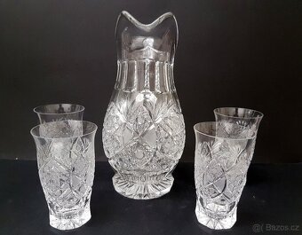 Karafa a 4x sklenice - 5