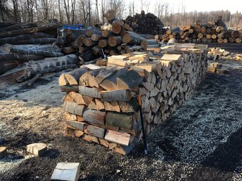 SUCHÉ štípané palivové dřevo - 5