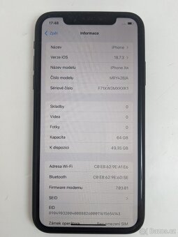iPhone XR 64gb Black. Záruka 6 měsíců - 5