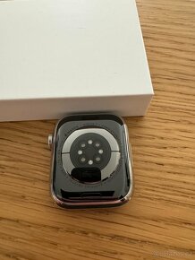 Hodinky Apple Watch 7 45mm cellular - nerezová ocel - 5
