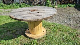 Zahradni stůl 150 cm průměr(DESKA) - 5