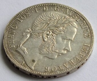 Frant. Josef, zlatník (Gulden, florin) 1869 A, Ag 900 - 5