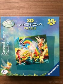 Puzzle Magic Forest, Dracula, Zvonilka, Sněhurka - 5