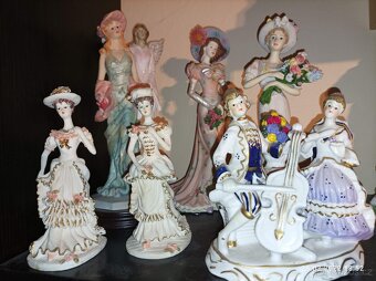 Porcelánové sošky sbírka 160 ks - 5