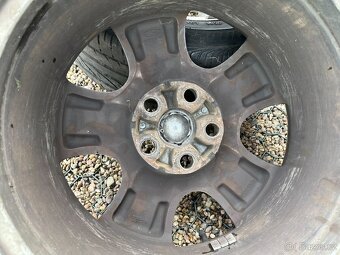 4x alu disky 5x108 R16, letní pneu - 5