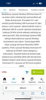 Vysavač akumulátorový - 5