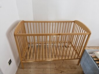 Detska postylka s polstarky, matraci - 5
