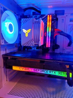 Herní PC, Ryzen 5600, RTX 3070,NVMe disk, nové záruka - 5