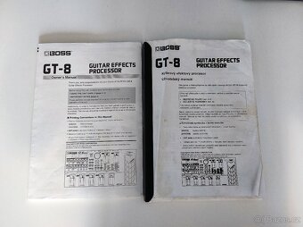 Kytarový procesor BOSS GT-8 - 5