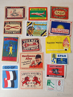 Sbírka zápalkových nálepek - 5