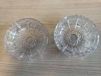 Broušené sklo miska - 5