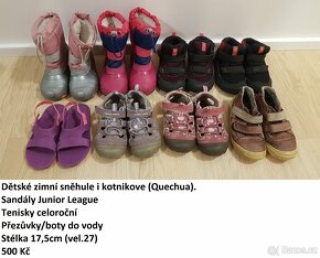 Dětské boty, 0-5 let, ideál pro dvojčata - 5
