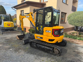 Bagr JCB 35z-1, 436mth, 2022, powertilt - stav nového stroje - 5