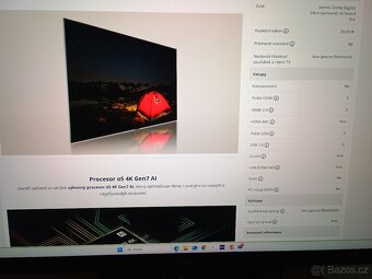 Velmi pěkná, téměř nová Tv Lg 43"QNED 80T6A, 4K UHD - 5