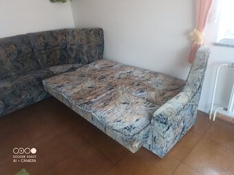 Prodám rozkládací rohovou sedačku - 5