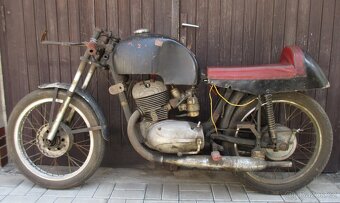 Dobový závodní motocykl silniční stavba dragster motokára nd - 5