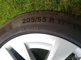 alu Škoda Octavia IV letní 205/55/17,alu Škoda Rotare 17" - 5