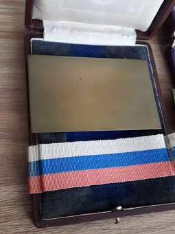 Prodam plakety v etuji vzacne mezivalecne - 5