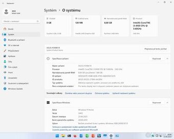 Stolni PC windows 11 ASUS H310M-R i3 8100 8GB RAM 120GB SSD - 5