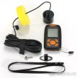 Echolot,sonar, vyhledávač ryb Fish Finder, černý - 5