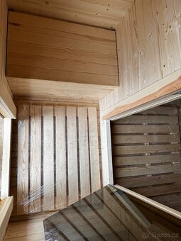 ZAHRADNÍ SUDOVÁ SAUNA QUADRO 340 cm 3QL - 5