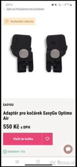 2v1 kočárek easy go optimo air - 5