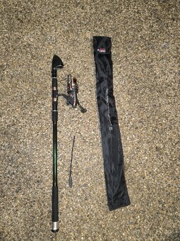 Kompletní rybářská sada pruty, podběrač a příslušenství - 5