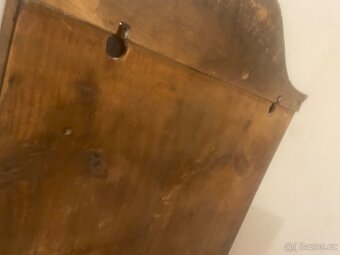Historická závěsná skříňka Biedermeier - 5